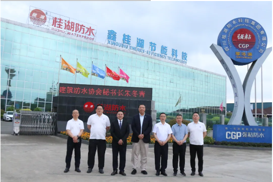 中國(guó)建筑防水協(xié)會(huì)秘書(shū)長(zhǎng)朱冬青調(diào)研桂湖防水集團(tuán),共話防水行業(yè)發(fā)展新機(jī)遇